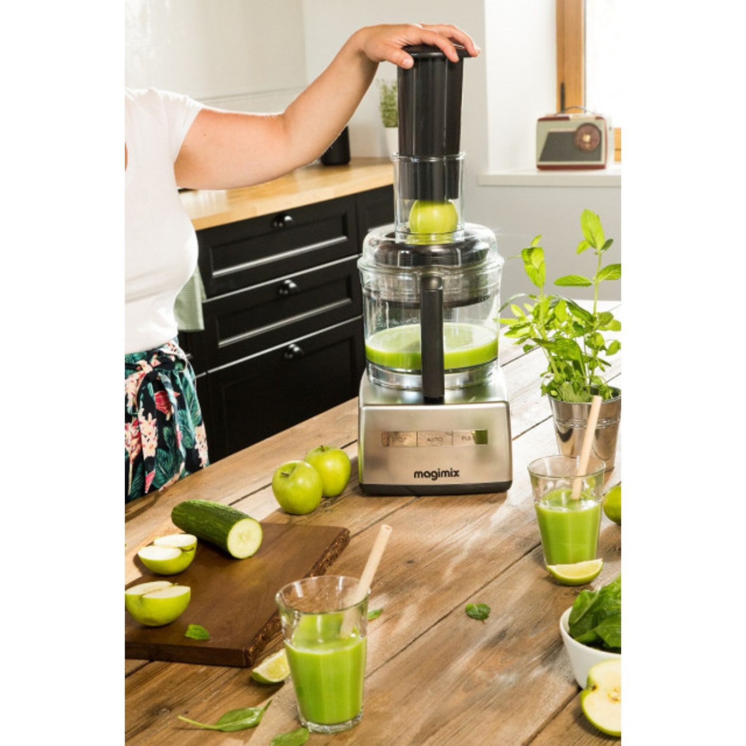 Magimix Extra Press XL Set storcator centrifugal si Smoothie Mix