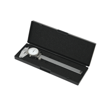 Subler cu ceas pentru masurat 150х0.02mm, cutie depozitare, Topmaster 280304 elefant.ro