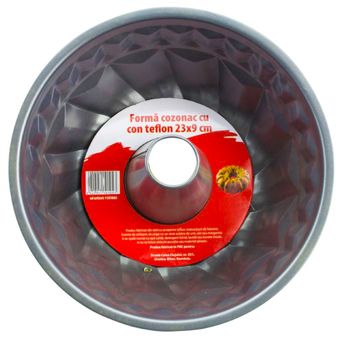 Forma cozonac cu con teflon 23x9cm