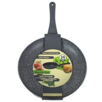 Tigaie 24 cm granite line