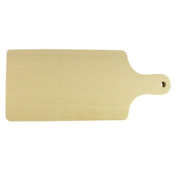 Tocator din lemn cu maner 43,5x20x1,5 cm