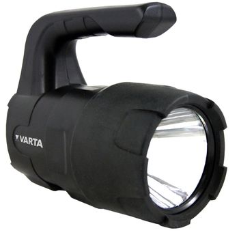 Lanterna LED Varta 18750, Rezistenta sporita, 3W, 150 lm, 350 m, IPX4, 4xLR14/C, baterii incluse