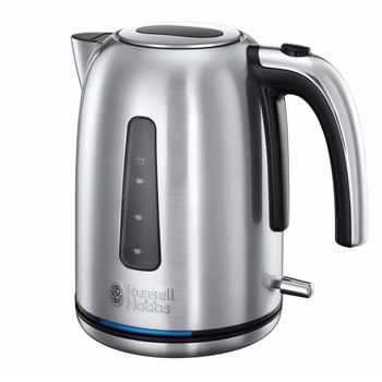 Fierbator Russell Hobbs Velocity 23940-70, 2400 W, 1.7 l, Fierbere rapida, Inox