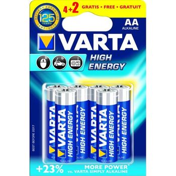 Set VARTA 6 Baterii AA High Energy