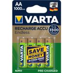 Acumulatori Varta Endless AA 1000 mAh, 4 buc fotografia produsului