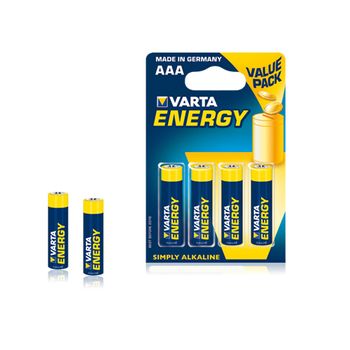 Set VARTA 4 Baterii AAA Energy
