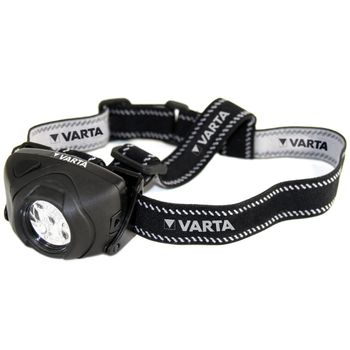 Lanterna LED frontala Varta 17730, rezistenta sporita, 5 LED-uri, 35 lm, IPX4, 3AAA, baterii incluse