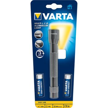 Lanterna LED Varta 16627, Multi LED Aluminium Light, 2AA