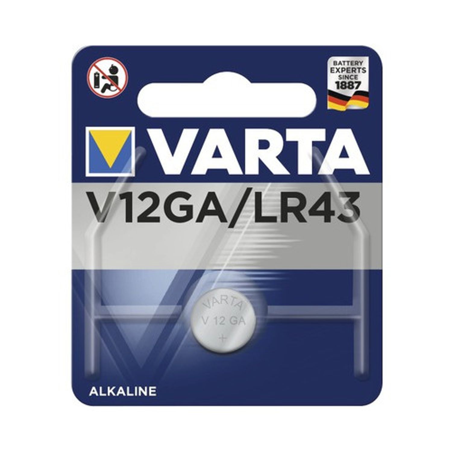 Baterie V12GA /LR43-Varta fotografia produsului