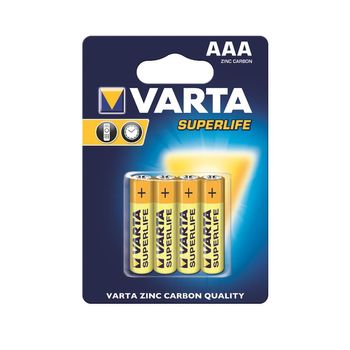 Baterii VARTA zinc carbon R3 (AAA) superlife