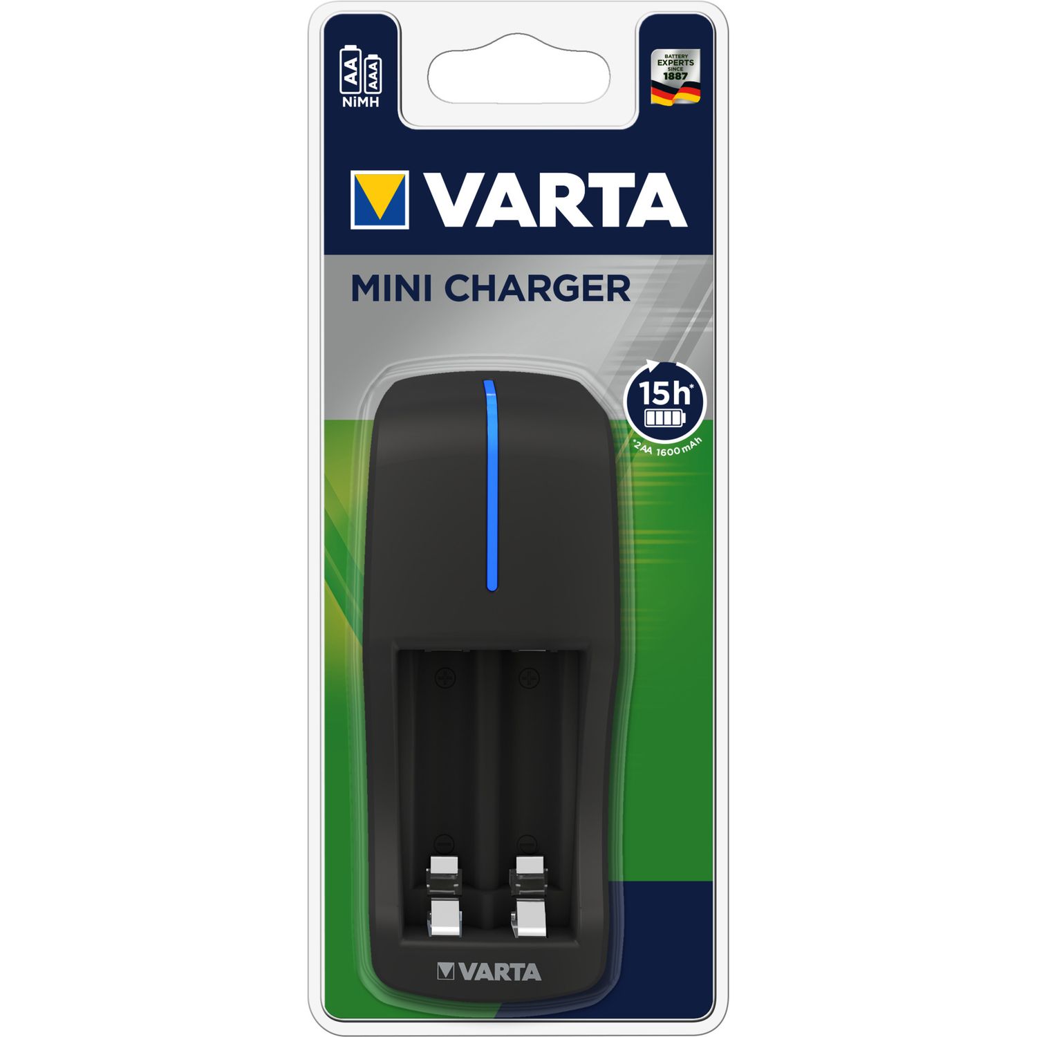 Incarcator Varta Mini Charger 57646, AA/AAA fotografia produsului