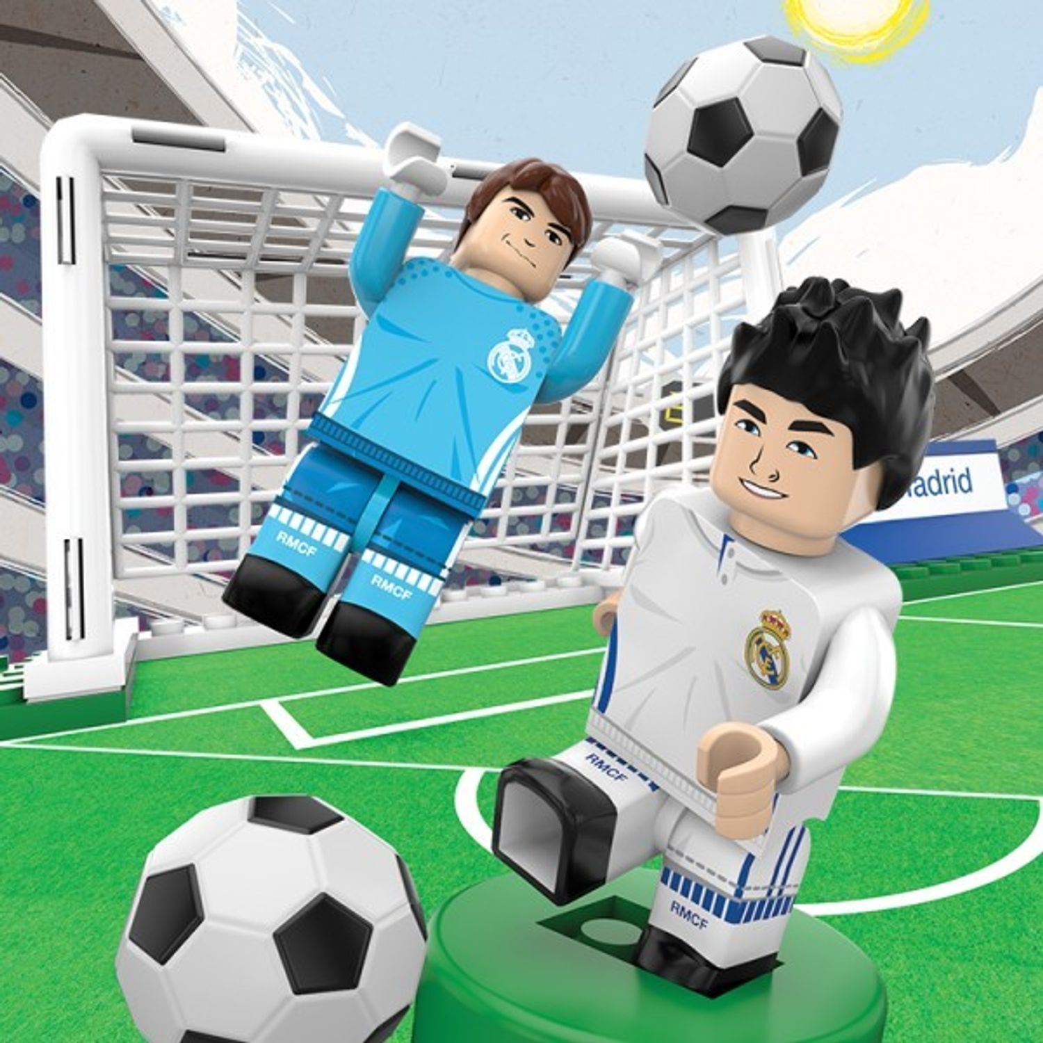 Nanostars Real Madrid set penalty fotografia produsului View 2 L