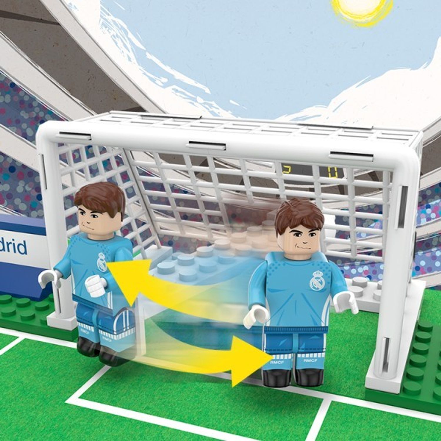 Nanostars Real Madrid set penalty fotografia produsului View 3 L