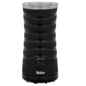 Aparat pentru spumare si incalzire lapte fakir milky art, 400 w, 4 texturi spuma, baza rotativa 360Â°, oprire automata, negru