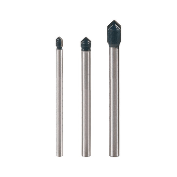 Set burghie pentru sticla si ceramica 3 bucati 5-8 mm, raider 157115