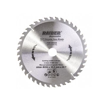 Disc pentru fierastrau circular 2544030mm, raider 163151