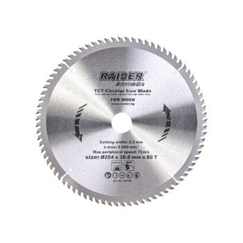 Disc pentru fierastrau circular 2548030mm, raider 163152