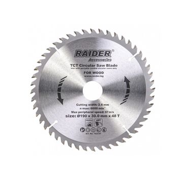 Disc pentru fierastrau circular 1904830mm, raider 163147