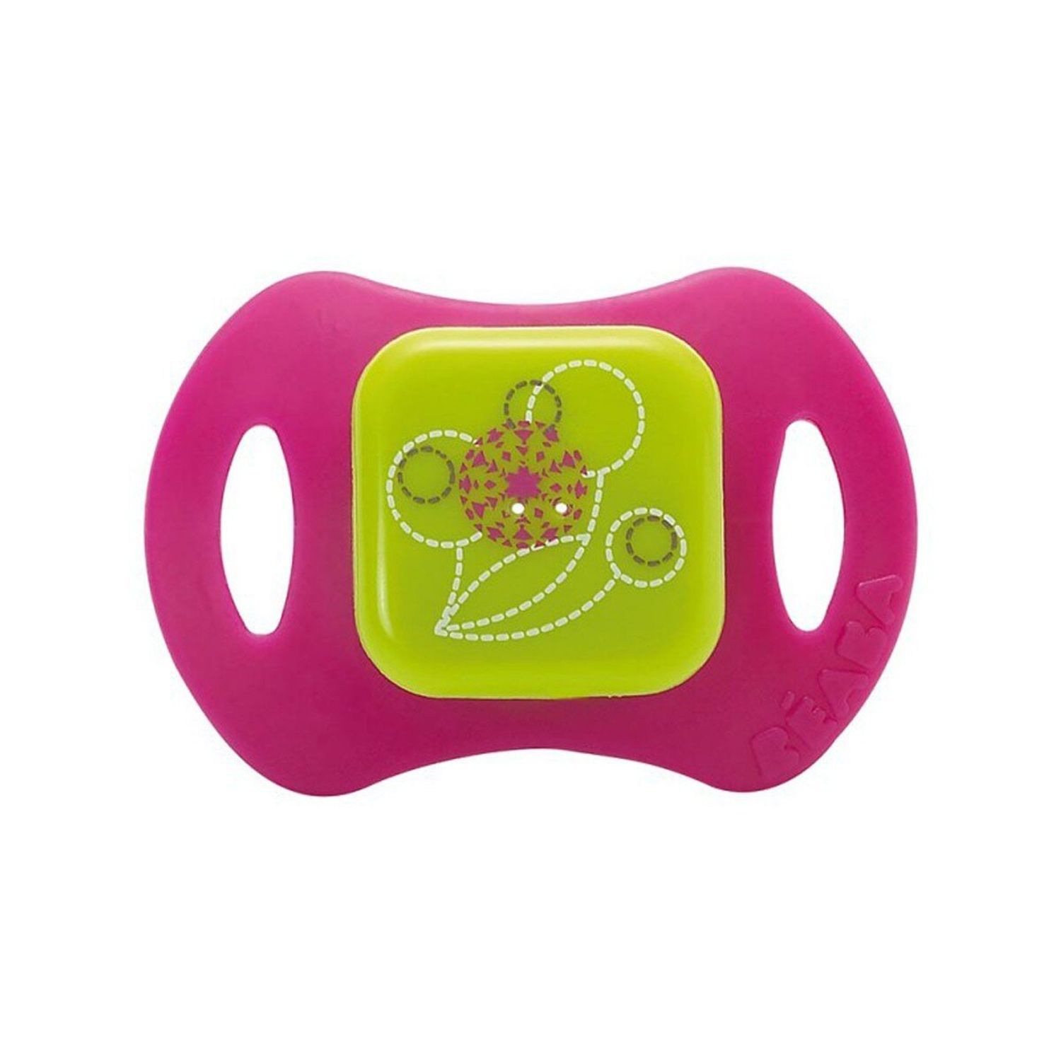Beaba - Set 2 suzete medii din silicon Gipsy-Roz fotografia produsului View 2 L