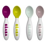 Beaba - Lingurita ergonomica - Roz Pastel fotografia produsului View 2 S