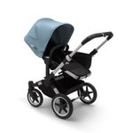 Bugaboo - Carucior Donkey 3 Mono Aluminium/Black/Vapor Blue fotografia produsului