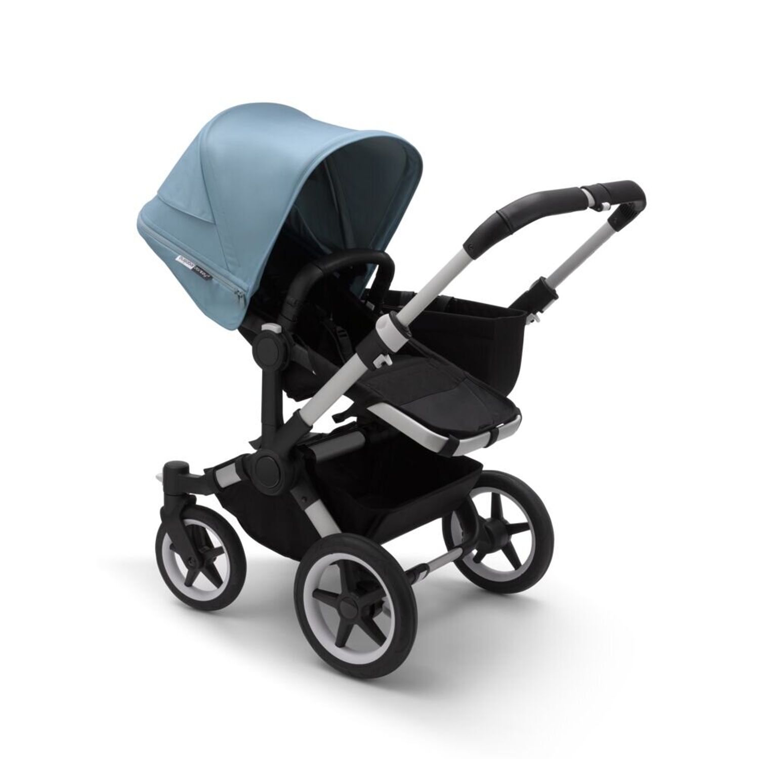 Bugaboo - Carucior Donkey 3 Mono Aluminium/Black/Vapor Blue fotografia produsului