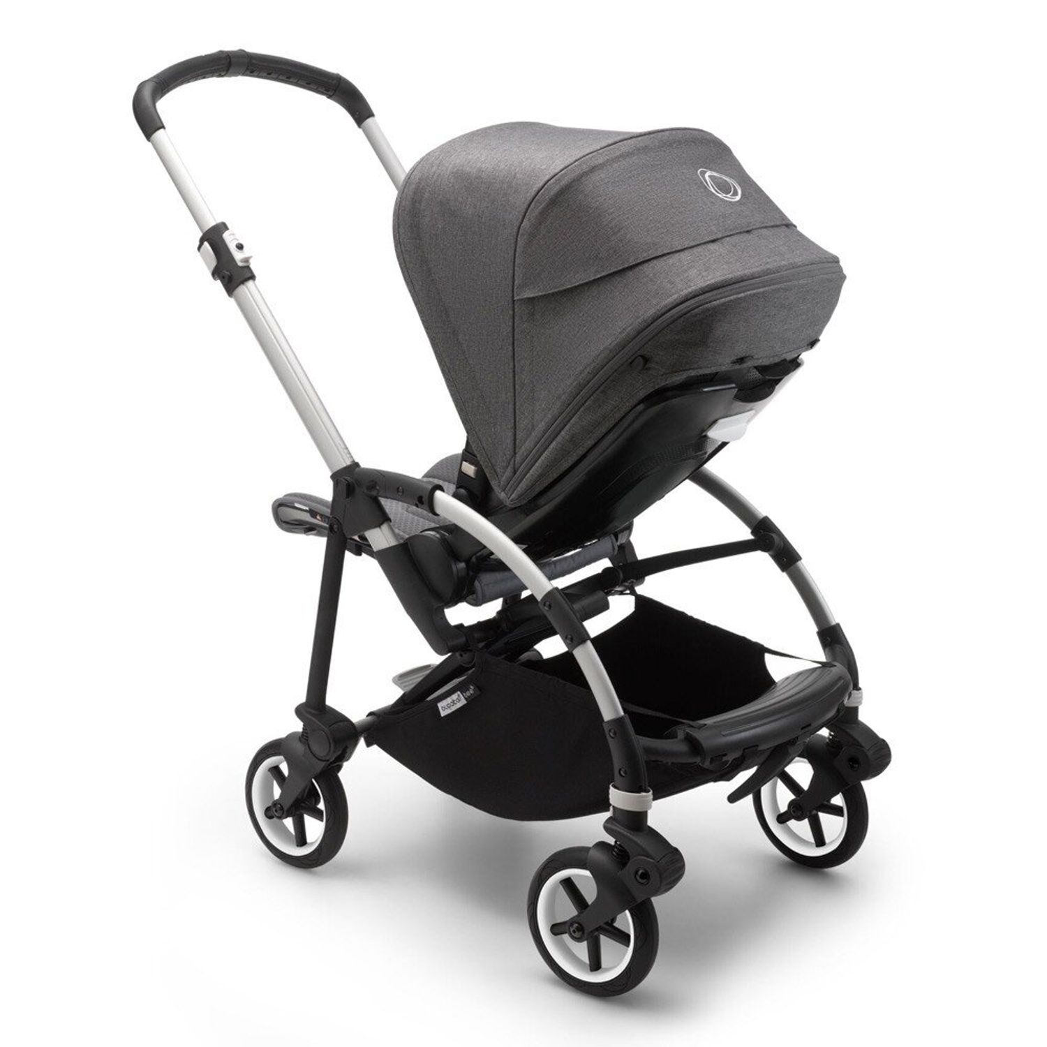 Bugaboo - Carucior Bee 6 Aluminiu/Grey-Grey Melange fotografia produsului View 2 L