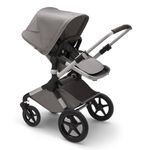 Bugaboo - Carucior Fox 2 Mineral Aluminium/Light Grey 2 in 1 fotografia produsului View 3 S