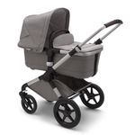 Bugaboo - Carucior Fox 2 Mineral Aluminium/Light Grey 2 in 1 fotografia produsului View 4 S
