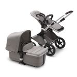 Bugaboo - Carucior Fox 2 Mineral Aluminium/Light Grey 2 in 1 fotografia produsului View 2 S