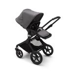 Bugaboo - Carucior Fox 2 Complete Black/Grey Melange 2 in 1 fotografia produsului View 4 S