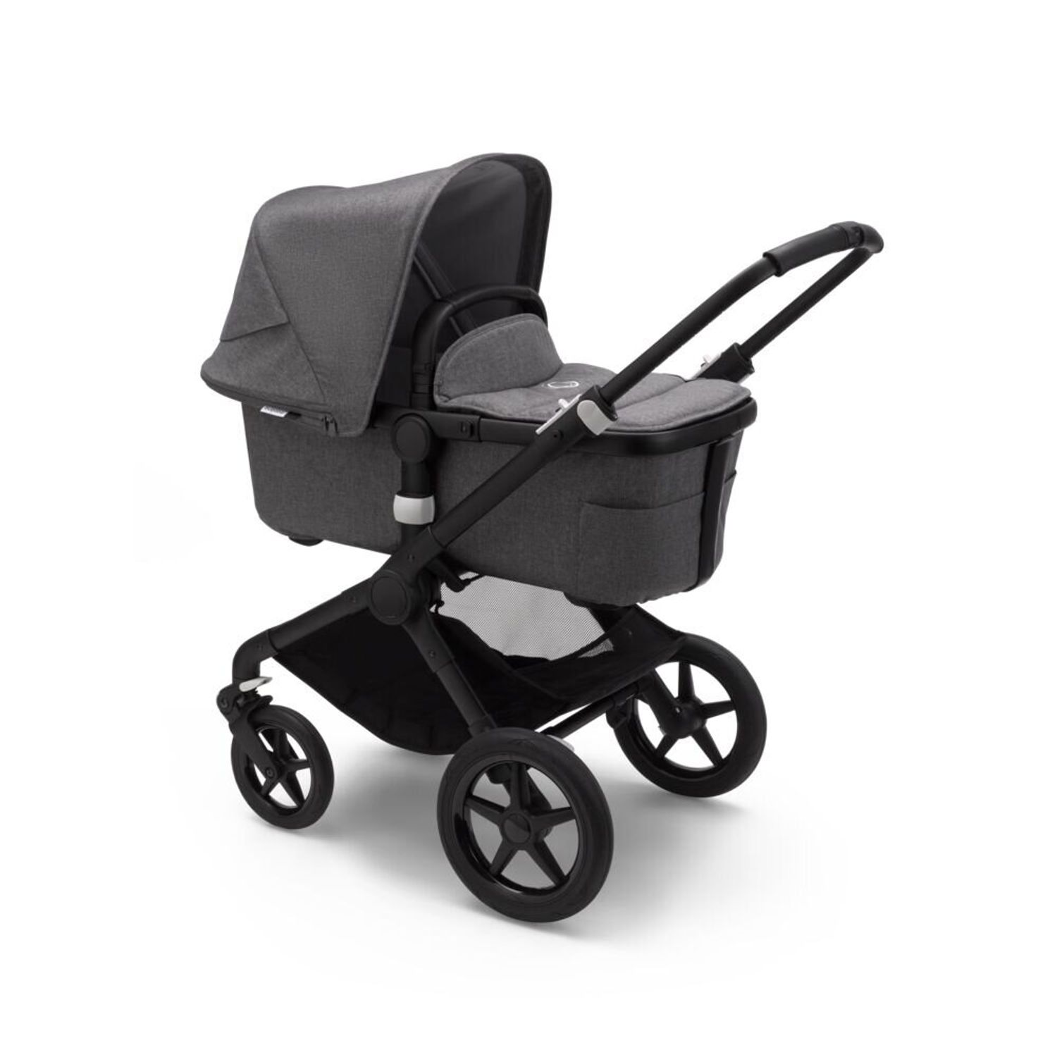 Bugaboo - Carucior Fox 2 Complete Black/Grey Melange 2 in 1 fotografia produsului View 3 L