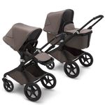 Bugaboo - Carucior Fox 2 Mineral Black/Taupe 2 in 1 fotografia produsului