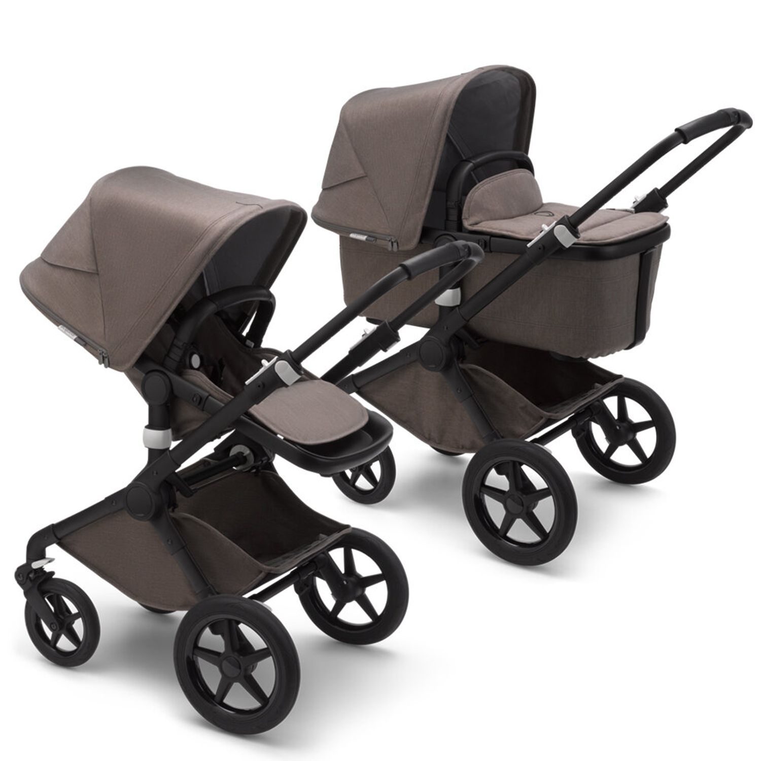 Bugaboo - Carucior Fox 2 Mineral Black/Taupe 2 in 1 fotografia produsului