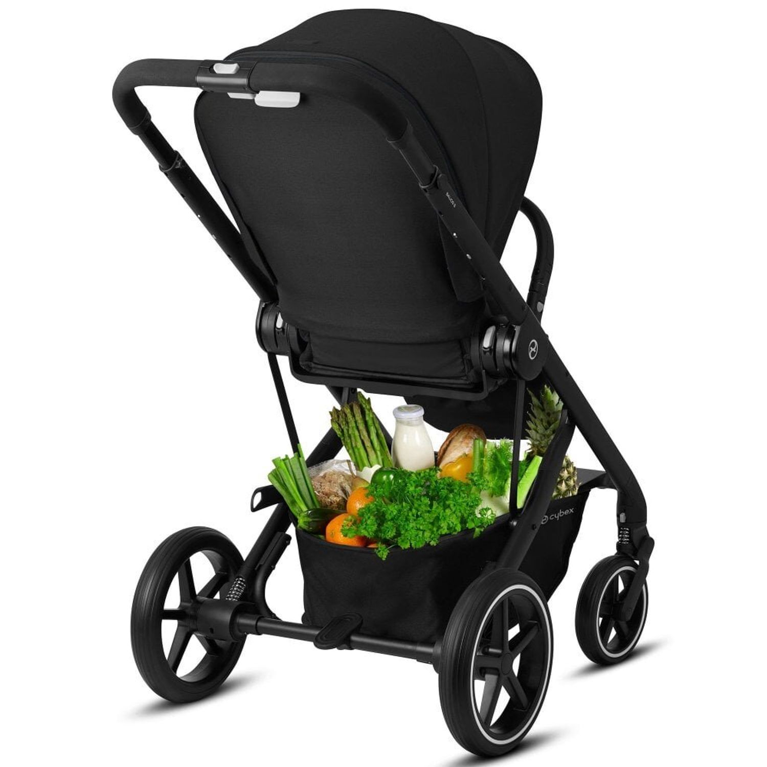 Cybex - Carucior Balios S Lux Black/Deep Black fotografia produsului View 3 L