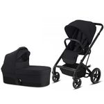 Cybex - Carucior Balios S Lux 2 in 1 Black/Deep Black fotografia produsului