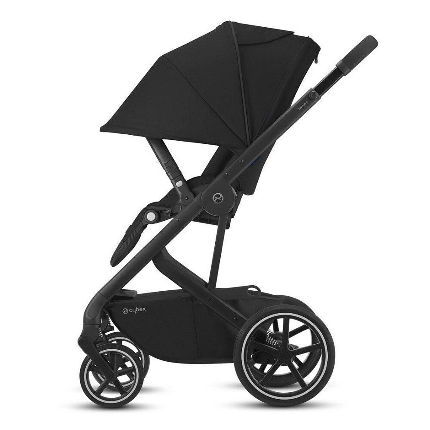 Cybex - Carucior Balios S Lux 2 in 1 Black/Deep Black fotografia produsului View 3 L