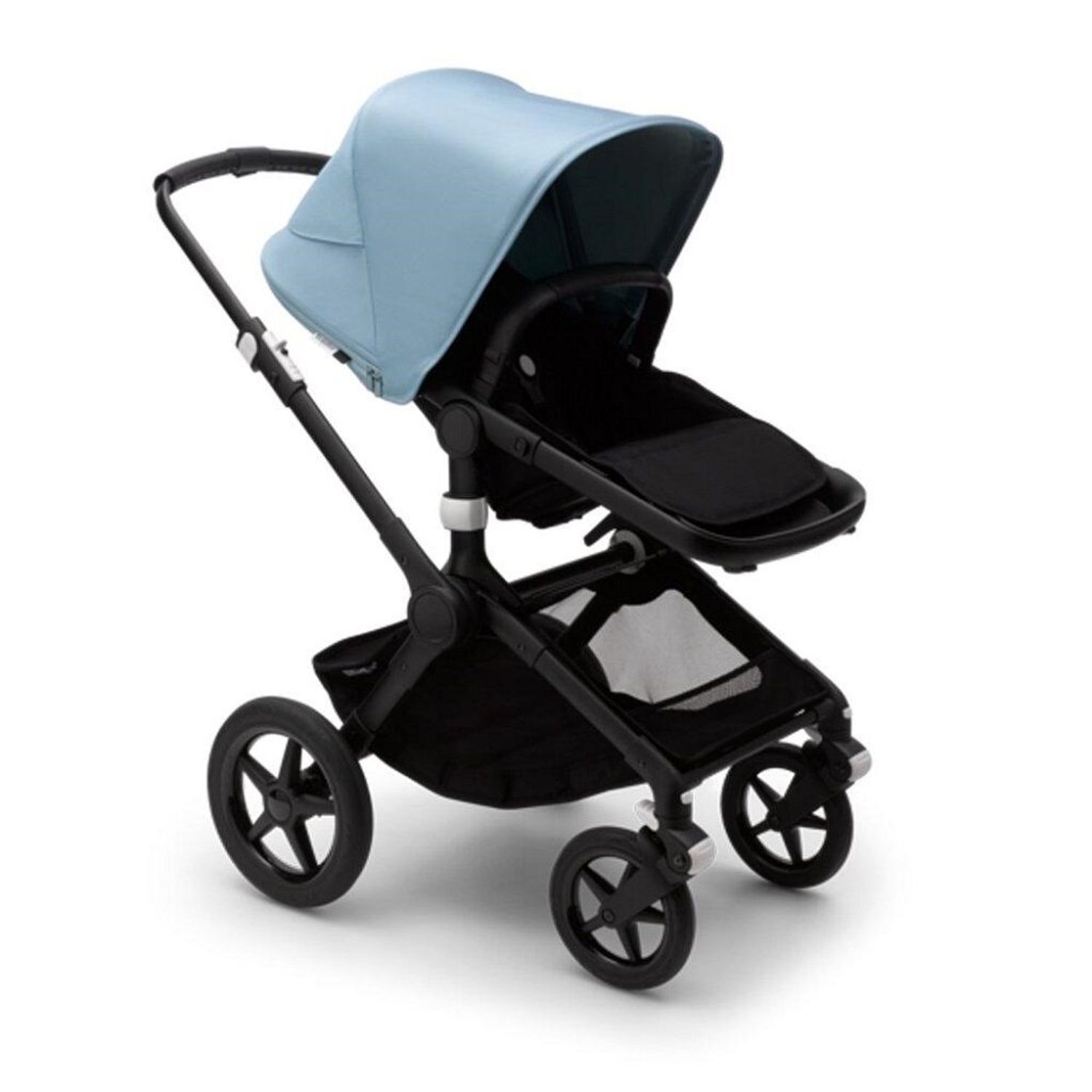 Bugaboo - Carucior Fox 2 Complete Black/Vapor Blue 2 in 1 fotografia produsului View 3 L