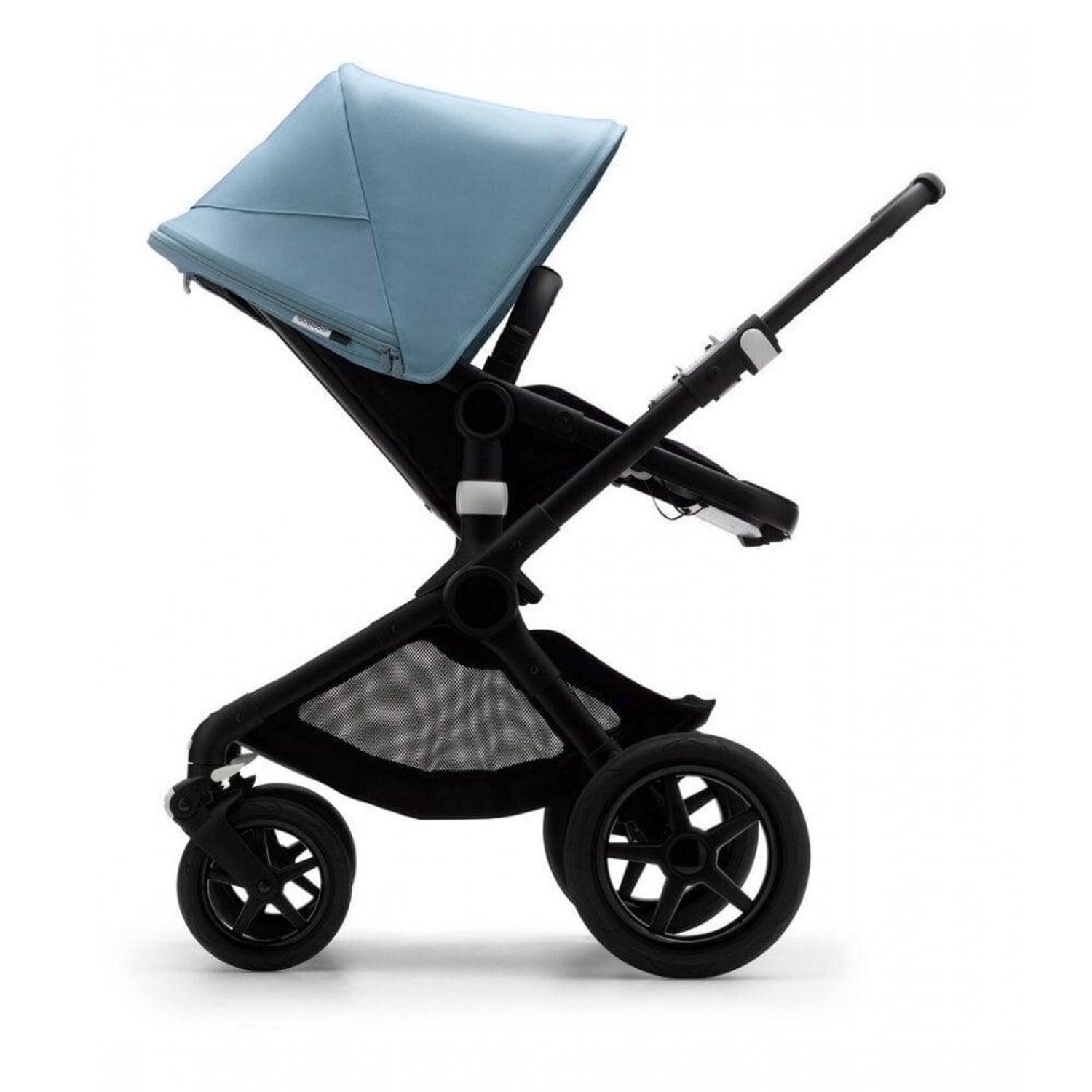 Bugaboo - Carucior Fox 2 Complete Black/Vapor Blue 2 in 1 fotografia produsului View 2 L