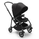 Bugaboo - Carucior Bee 6 Black/Black sistem 2 in 1 fotografia produsului View 3 S