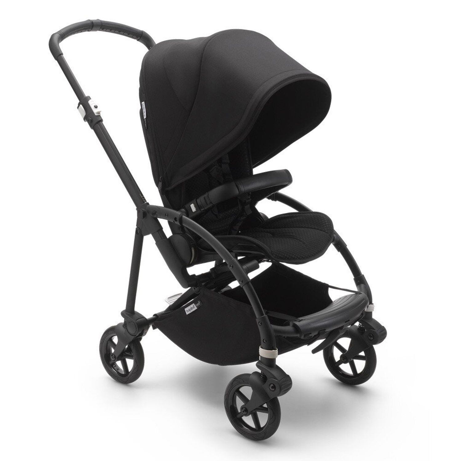 Bugaboo - Carucior Bee 6 Black/Black sistem 2 in 1 fotografia produsului View 3 L