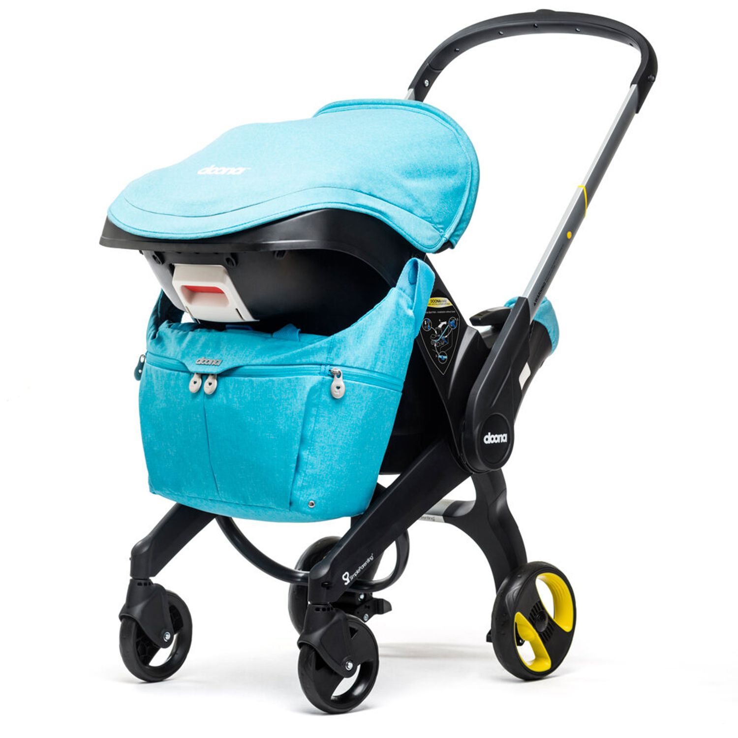 Doona - Geanta All Day Turquoise fotografia produsului View 2 L