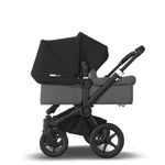 Bugaboo - Carucior Donkey 3 Duo Black/Grey Melange/Black fotografia produsului View 4 S