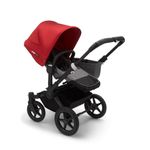 Bugaboo - Carucior Donkey 3 Mono Black/Grey Melange/Red fotografia produsului
