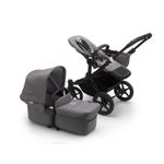 Bugaboo - Carucior Donkey 3 Mono Black/Grey Melange fotografia produsului View 3 S