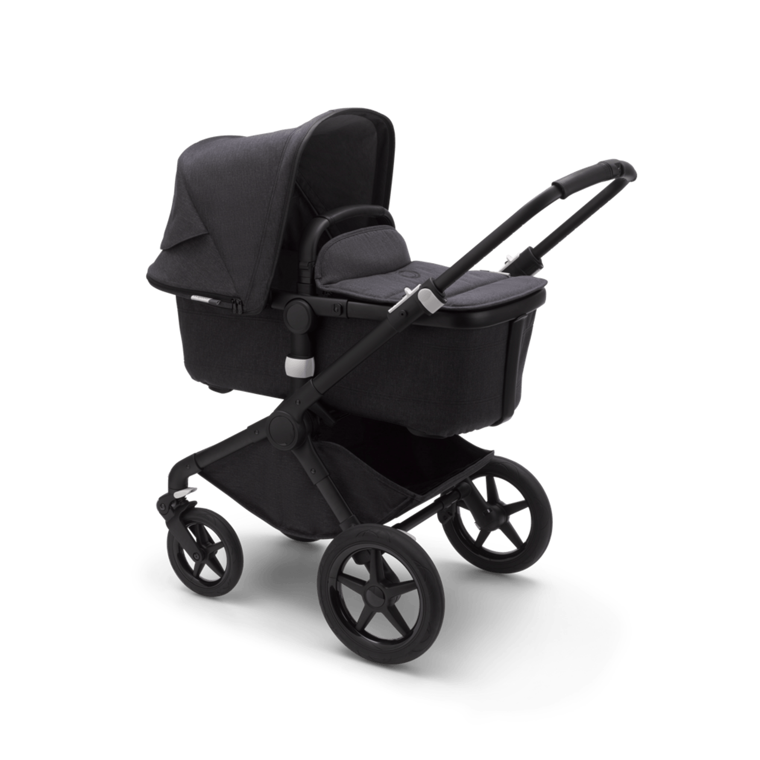 Bugaboo - Carucior Fox 2 Mineral Black/Washed Black 2 in 1 fotografia produsului View 3 L