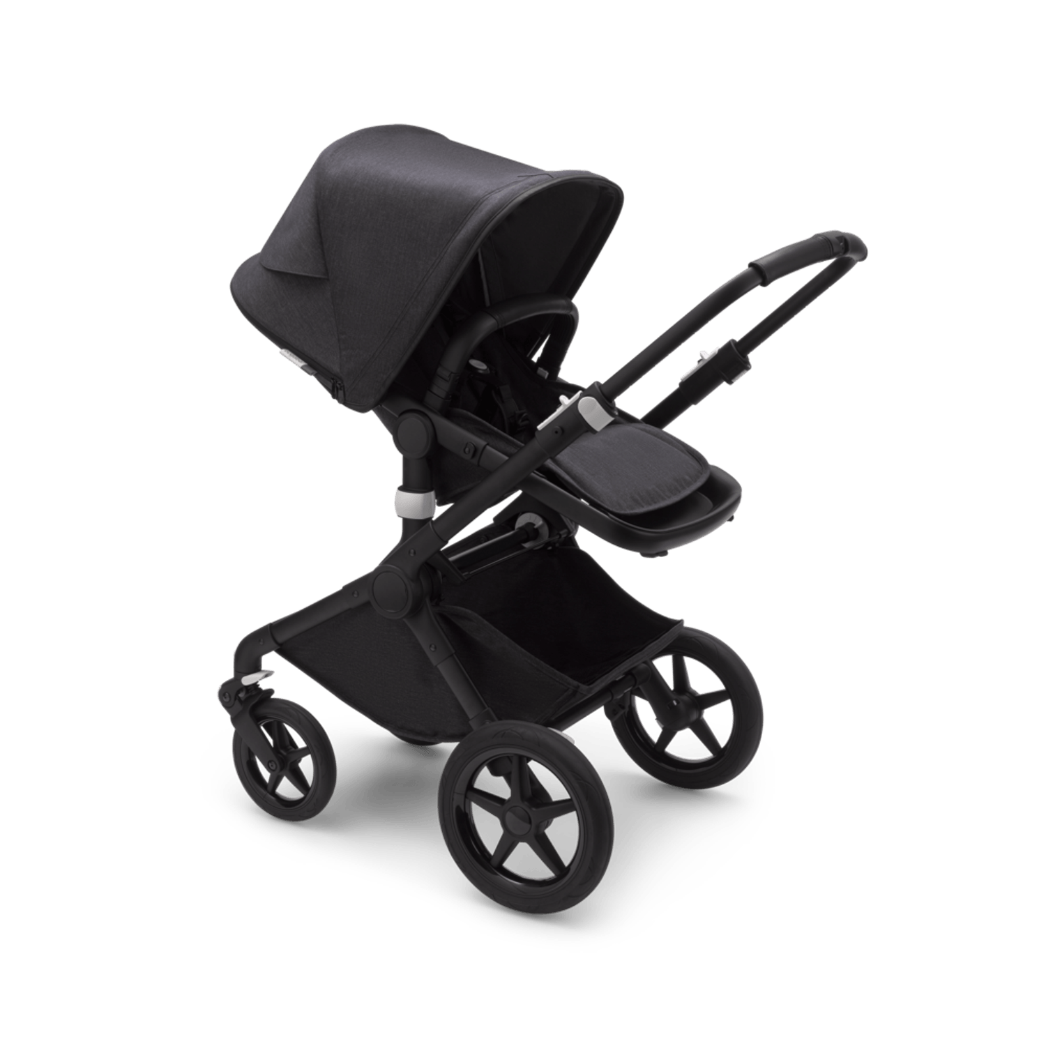 Bugaboo - Carucior Fox 2 Mineral Black/Washed Black 2 in 1 fotografia produsului View 2 L