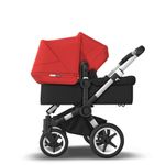 Bugaboo - Carucior Donkey 3 Duo Aluminium/Black/Red fotografia produsului View 3 S