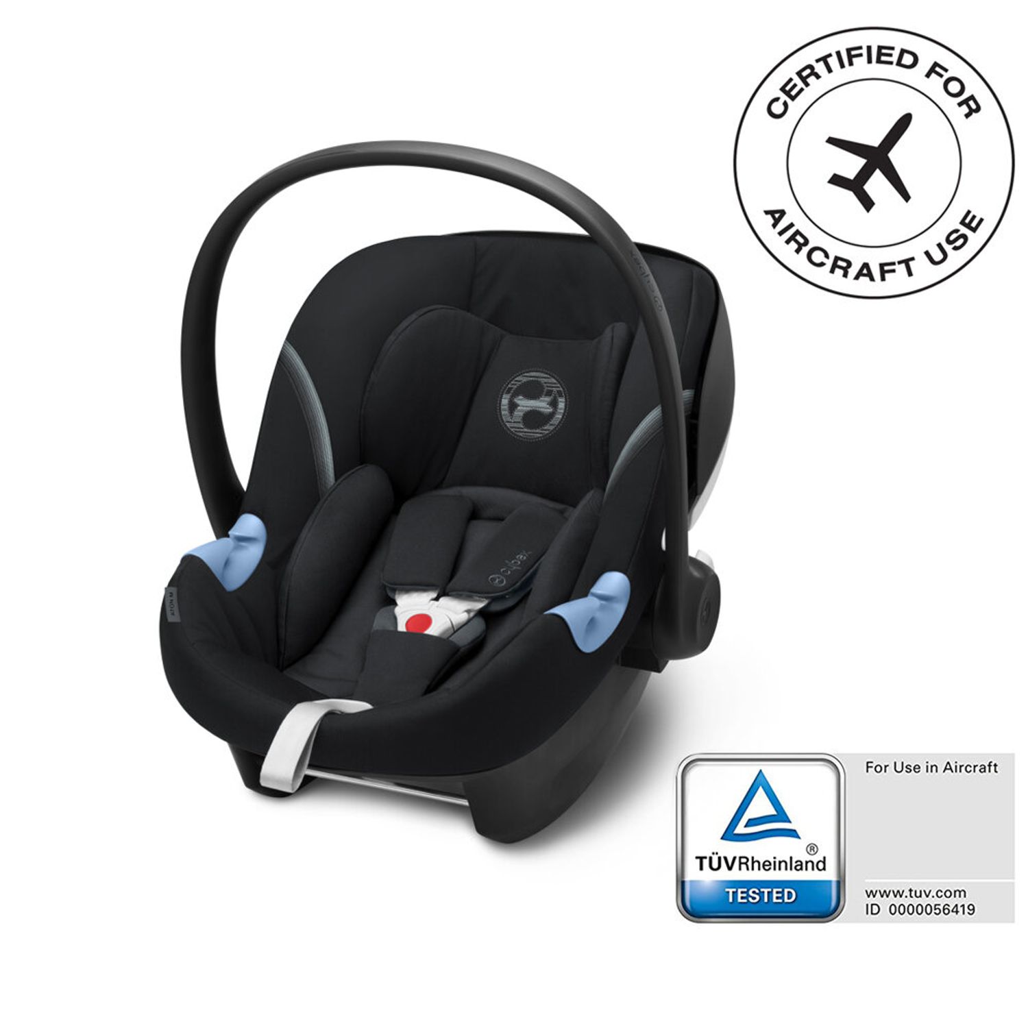 Cybex - Scaun Auto Aton M i-Size Deep Black fotografia produsului View 2 L