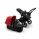 Bugaboo - Carucior Donkey 3 Mono Black/Black/Red fotografia produsului View 3 S